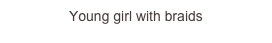 Young girl with...